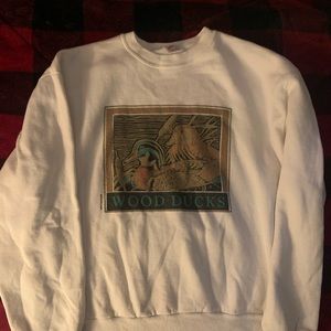 90s VINTAGE COMFY  WOOD DUCKS CREW NECK 🦆
